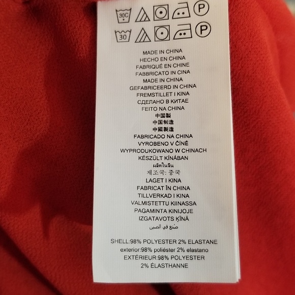 NWT Michael Kors Red and White  Dress - Picture 7 of 7